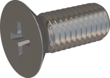 STM330500120E, Metric Machine Screw, STM33 5.0x12.0 - H2, stainless-steel A2, 1.4567, bright, pickled and passivated