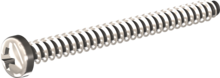 STP220350380C, Screw for Plastic, STP22 3.5x38.0 - Z2, stainless-steel A4, 1.4578, bright, pickled and passivated