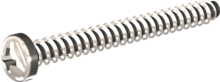 STP220400380C, Screw for Plastic, STP22 4.0x38.0 - Z2, stainless-steel A4, 1.4578, bright, pickled and passivated