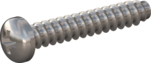 STP220600350C, Screw for Plastic, STP22 6.0x35.0 - Z3, stainless-steel A4, 1.4578, bright, pickled and passivated