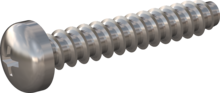 STP320300170E, Screw for Plastic, STP32 3.0x17.0 - H1, stainless-steel A2, 1.4567, bright, pickled and passivated