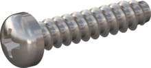 STP320350160C, Screw for Plastic, STP32 3.5x16.0 - H2, stainless-steel A4, 1.4578, bright, pickled and passivated
