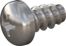 STP320600110C, Screw for Plastic, STP32 6.0x11.0 - H3, stainless-steel A4, 1.4578, bright, pickled and passivated