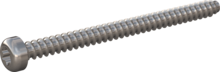 STP390300400C, Screw for Plastic, STP39 3.0x40.0 - T10, stainless-steel A4, 1.4578, bright, pickled and passivated