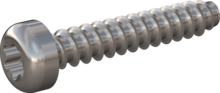 STP390400220C, Screw for Plastic, STP39 4.0x22.0 - T20, stainless-steel A4, 1.4578, bright, pickled and passivated