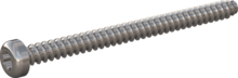 STP390500650E, Screw for Plastic, STP39 5.0x65.0 - T25, stainless-steel A2, 1.4567, bright, pickled and passivated
