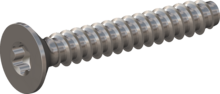 STP410600400C, Screw for Plastic, STP41 6.0x40.0 - T30, stainless-steel A4, 1.4578, bright, pickled and passivated