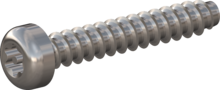 STP420300180E, Screw for Plastic, STP42 3.0x18.0 - TT10, stainless-steel A2, 1.4567, bright, pickled and passivated