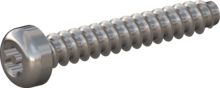 STP420350220E, Screw for Plastic, STP42 3.5x22.0 - TT15, stainless-steel A2, 1.4567, bright, pickled and passivated
